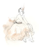 Blush & Grey Fashion II Fine Art Print