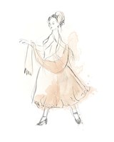 Blush & Grey Fashion IV Fine Art Print