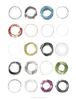 Circular Magnetism II Framed Print