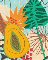 Graphic Jungle II Framed Print