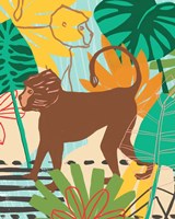 Graphic Jungle III Fine Art Print