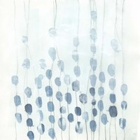 Indigo Threads IV Framed Print