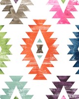Aztec Brights IV Fine Art Print