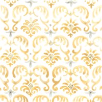 Bohemian Textile IX Framed Print