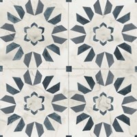 Teal Tile Collection III Fine Art Print