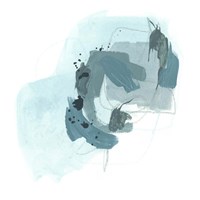 Aqua Stellar II Framed Print