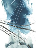 Bella Indigo II Framed Print