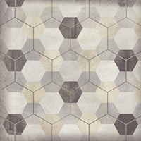 Hexagon Tile VIII Fine Art Print