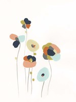 Modular Bouquet II Framed Print