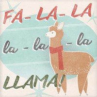 Retro Christmas IV Fine Art Print