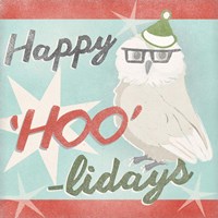 Retro Christmas III Fine Art Print