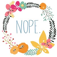 Snarky Florals I Fine Art Print