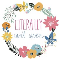 Snarky Florals VI Fine Art Print