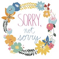 Snarky Florals II Fine Art Print