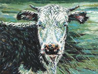 Marshland Cow I Fine Art Print