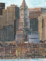 US Cityscape-Boston Fine Art Print