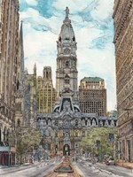 US Cityscape-Philadelphia Fine Art Print