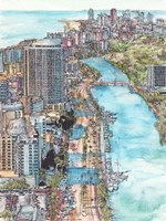 US Cityscape-Miami Fine Art Print