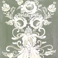 Patinaed Scroll II Fine Art Print