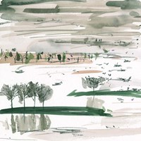 From Here to Somewhere II Framed Print