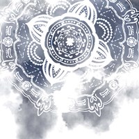 Midnight Blue Breath I Framed Print