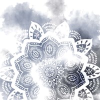 Midnight Blue Breath II Framed Print