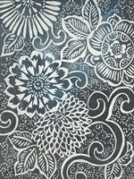 Floral Batik II Fine Art Print