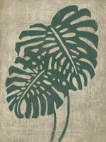 Vintage Greenery I Framed Print