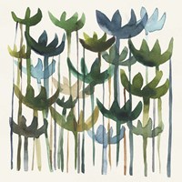 Green Garden I Framed Print