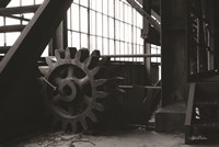 Old Gears Fine Art Print