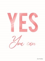 Yes You Can Fine Art Print