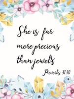 More Precious than Jewels Fine Art Print