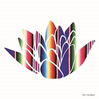 Aztec Plant I Fine Art Print