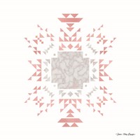 Pink Aztec I Fine Art Print
