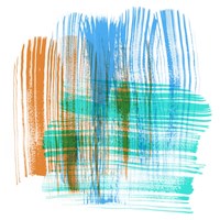 Color Swipe III Fine Art Print