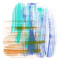 Color Swipe IV Fine Art Print