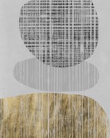 Gilded Shapes II Fine Art Print