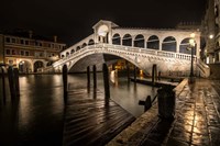 Rialto in the Rain Fine Art Print