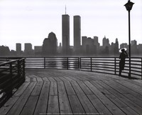 Jersey City Boardwalk by George Forss - 12" x 10"