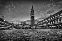 B&W On the Square Fine Art Print