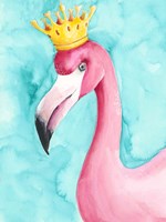 Flamingo Queen I Fine Art Print