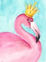 Flamingo Queen II Fine Art Print