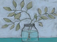 Jar of Stems II Fine Art Print