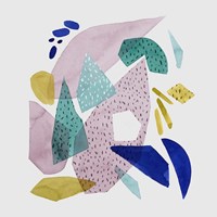 Terrazzo Drift I Fine Art Print