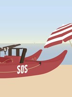 Lido di Camaiore II Fine Art Print