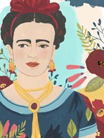 Frida's Garden I Fine Art Print