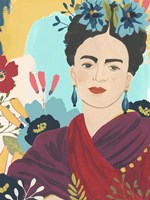 Frida's Garden II Fine Art Print