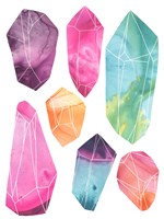 Prism Crystals II Fine Art Print