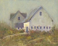 White Barn I Fine Art Print