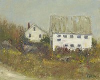 White Barn II Fine Art Print